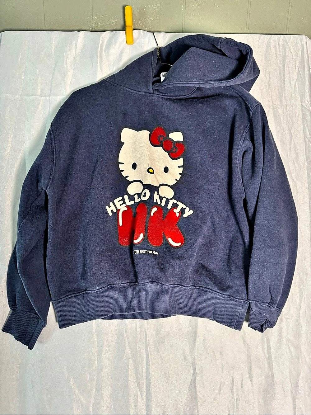 Zara kids Hello Kitty Graphic Hoodie in Blue